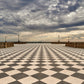 At the Terrazza Mascagni in Livorno, Tuscany in Italy
