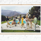 Framed Slim Aarons: Palm Springs Party Poolside photo for sale Getty Images Gallery